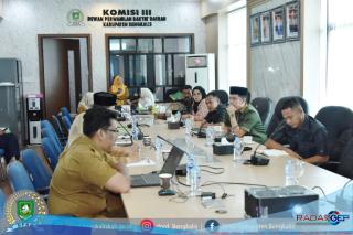 Komisi III DPRD Kabupaten Bengkalis Gelar Rapat Bersama Bapenda